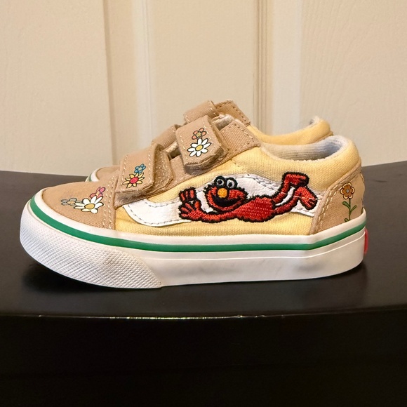 Vans Old Skool X Sesame Street 'Elmo' Toddler size 6.5 - Picture 1 of 4